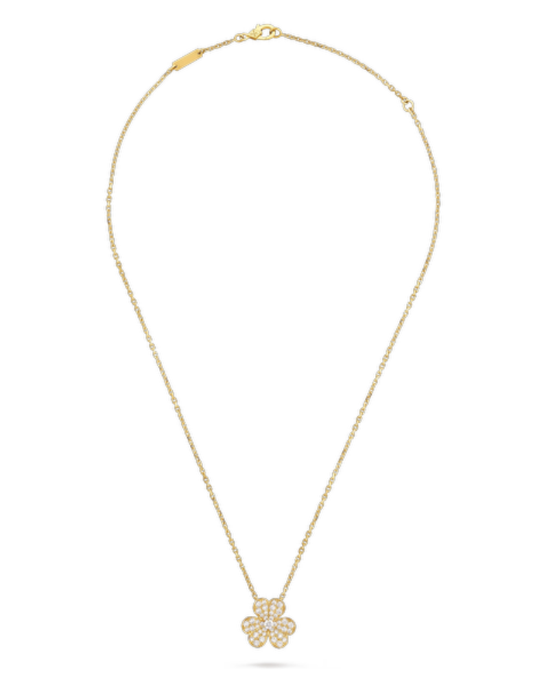 Колье Van Cleef & Arpels Frivole pendant small model VCARP2V100