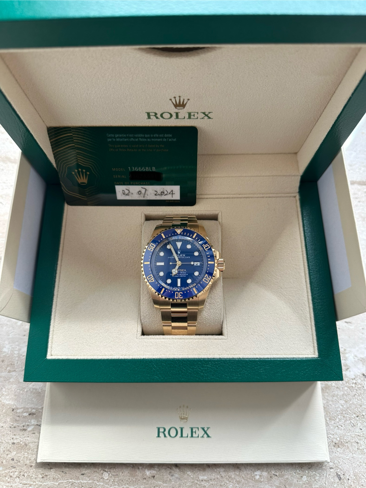 Часы Rolex DEEPSEA Yellow Gold 136668LB-0001