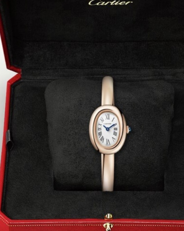 Часы Cartier BAIGNOIRE WATCH (SIZE 17) ROSE GOLD WGBA0036