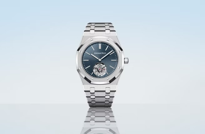 Часы AUDEMARS PIGUET ROYAL OAK УЛЬТРАТОНКИЕ «50-ЛЕТНИЙ ЮБИЛЕЙ» 26670ST.OO.1240ST.01