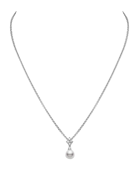 Подвеска Mikimoto Classic Elegance Pendant Akoya PPL 838D W