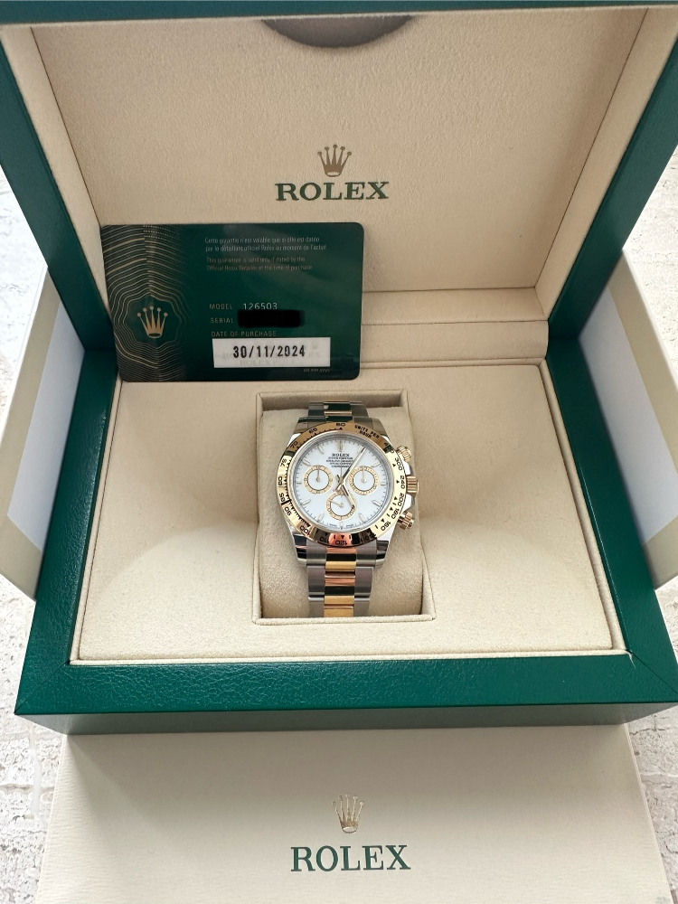 Часы Rolex DAYTONA COSMOGRAPH 40MM STEEL AND YELLOW GOLD 126503-0001