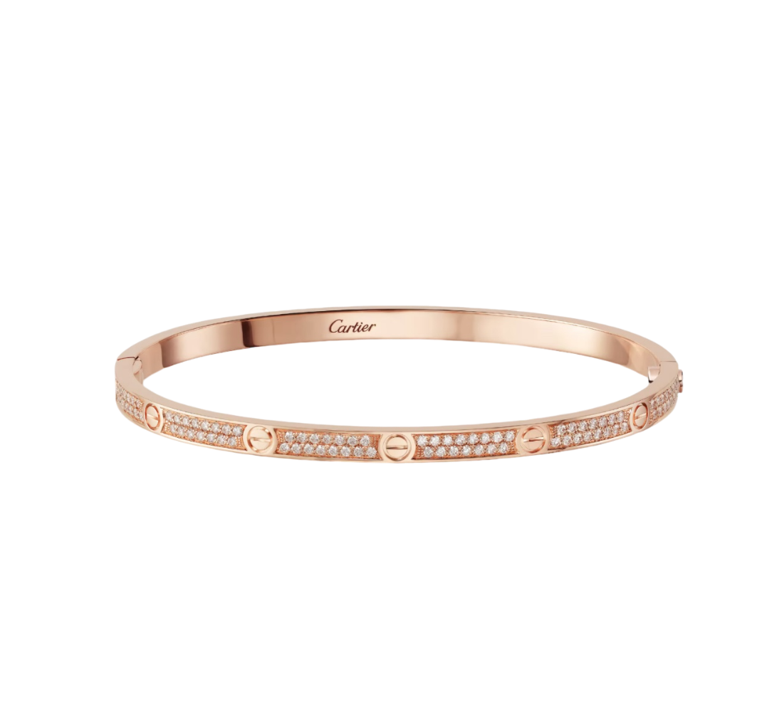 Браслет Cartier LOVE BRACELET SMALL MODEL PAVED N6710717