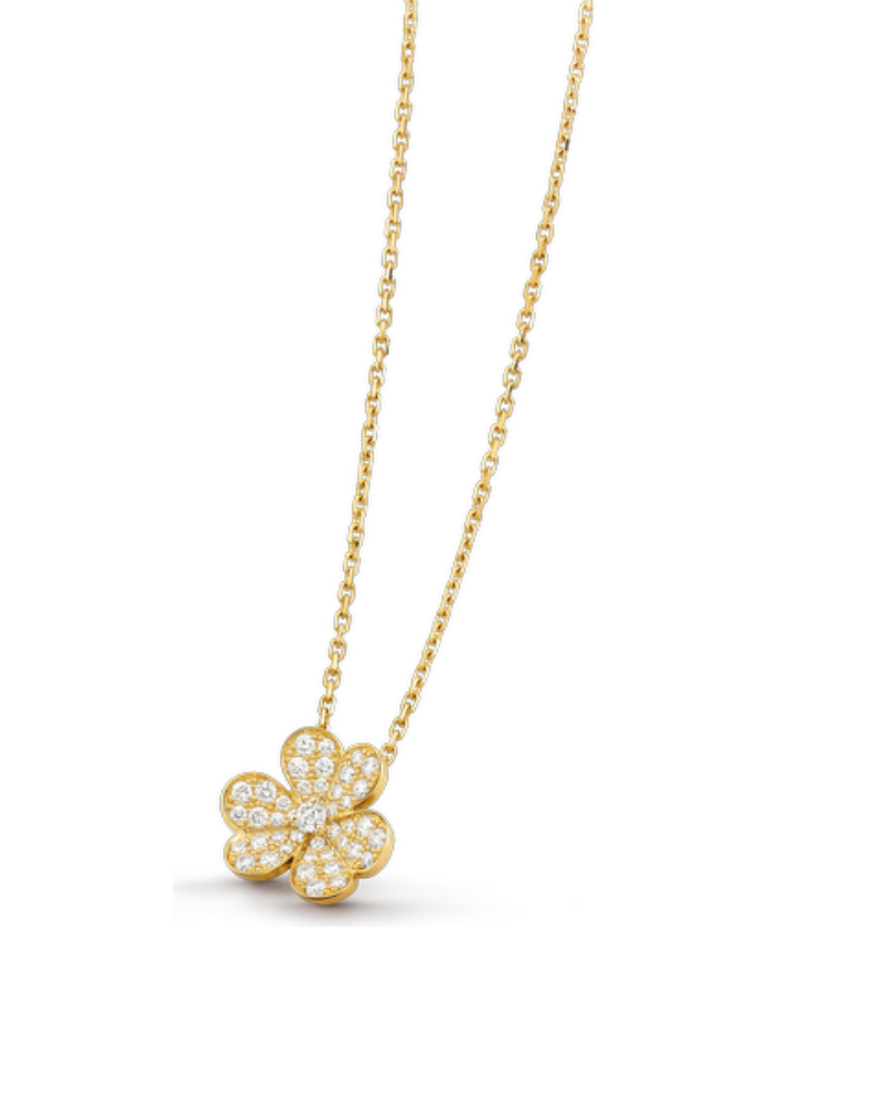 Колье Van Cleef & Arpels Frivole pendant small model VCARP2V100