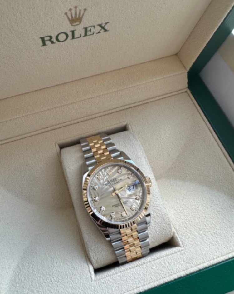 Часы Rolex Datejust Steel and Yellow Gold 126233-0043