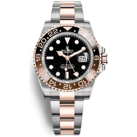 Часы Rolex GMT-MASTER II 40 MM OYSTERSTEEL AND EVEROSE GOLD