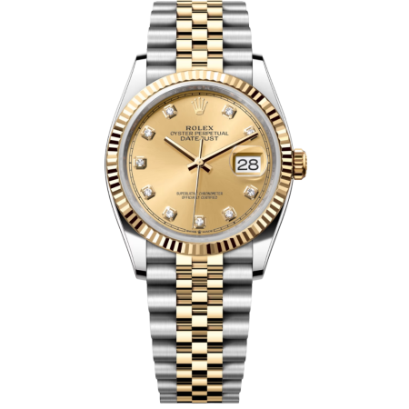 Часы Rolex DateJust 36 mm Steel and Yellow gold 126233-0017