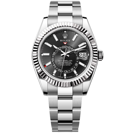 Часы Rolex Sky-Dweller 42 mm Steel and White Gold 336934-0007