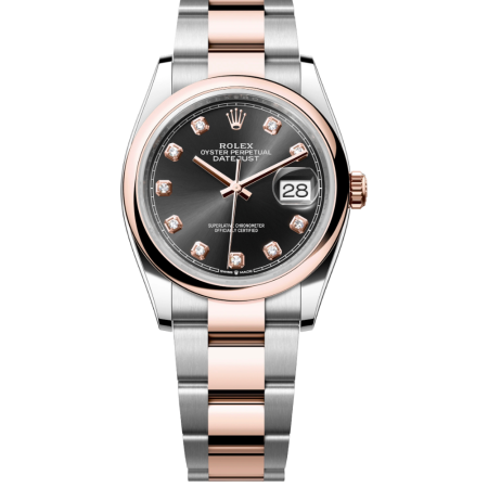 Часы Rolex Datejust 36mm Steel and Everose Gold 126201-0020