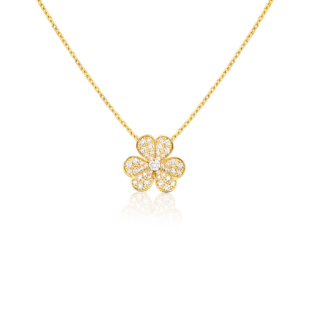 Колье Van Cleef & Arpels Frivole pendant small model VCARP2V100