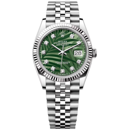 Часы Rolex Datejust 36mm Steel and White Gold 126234-0055