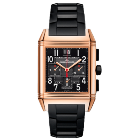 Часы Jaeger LeCoultre Jaeger-LeCoultre Reverso Squadra Chronograph GMT Black 7012671