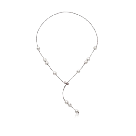 Колье Mikimoto Pearls in Motion Necklace Akoya PPL 351D W 11