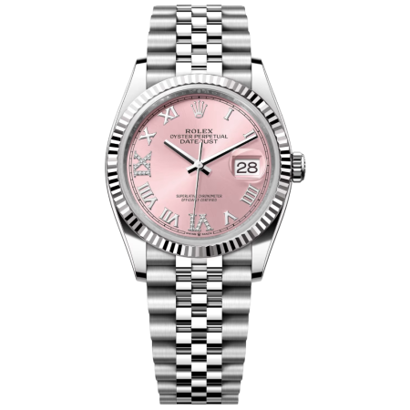 Часы Rolex DateJust 36 mm Steel and White Gold 126234.