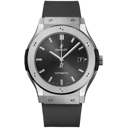 Часы Hublot Classic Fusion Titanium Racing Grey 45 mm 511.NX.7071.RX