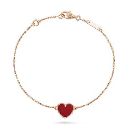 Браслет Van Cleef & Arpels Sweet Alhambra heart bracelet VCARN59L00