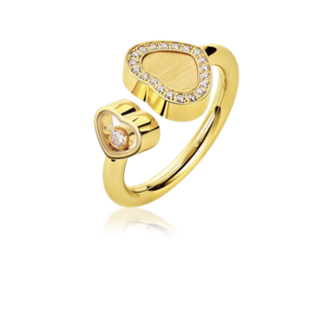 Кольцо Chopard HAPPY HEARTS GOLDEN HEARTS 82A107-0910