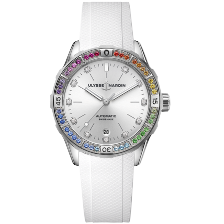 Часы Ulysse Nardin Lady Diver Rainbow 8163-182B1LE-1A-RAIN/3A