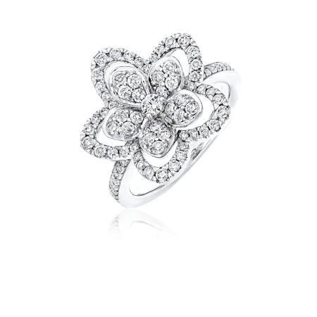 Кольцо Graff Wild Flower Large Diamond Ring RGR845