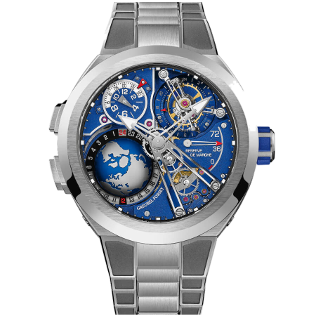 Часы Greubel Forsey GMT Sport In Titanium Blue Movement Limited Edition