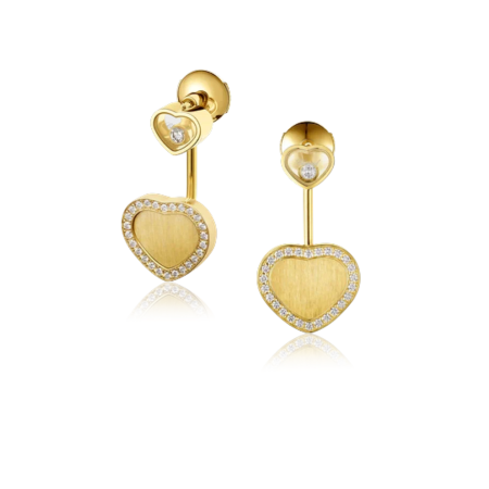 Серьги Chopard HAPPY HEARTS GOLDEN HEARTS 83A107-0921