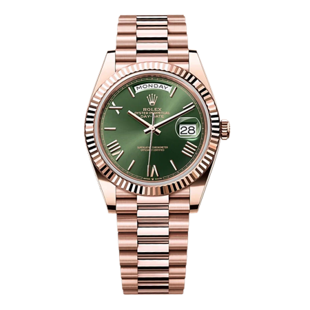 Часы Rolex DAY-DATE 40 MM EVEROSE GOLD 228235