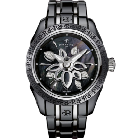 Часы Perrelet Double Rotor Diamond Flower Ceramic A2039/B