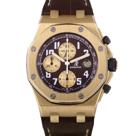 Часы AUDEMARS PIGUET Arnold Schwarzenegger Royal Oak Offshore Chrono 42mm 26007BA.OO.D088CR.01