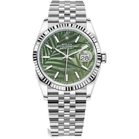 Часы Rolex 36mm Steel and White Gold 126234