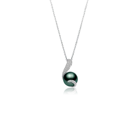 Подвеска Mikimoto Rhapsody Pendant Black South Sea PPH 7092BDW 2