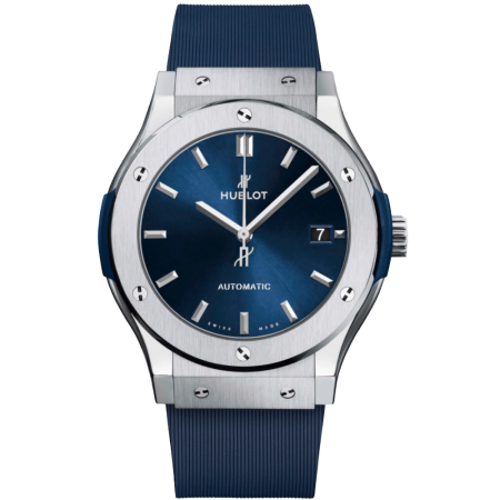 Часы Hublot Classic Fusion Titanium Blue 45 mm 511.NX.7170.RX