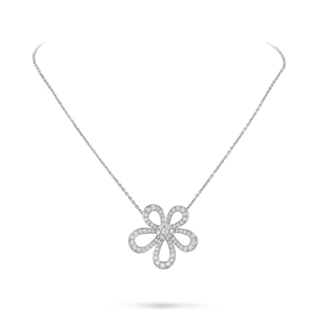 Подвеска Van Cleef & Arpels Flowerlace pendant VCARP05200