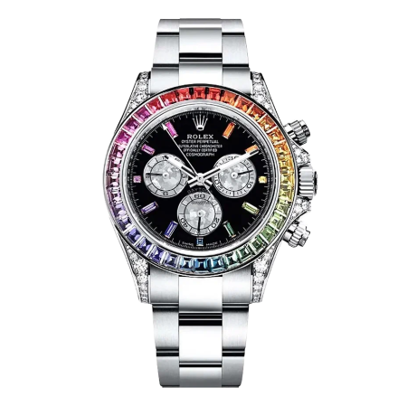 Часы Rolex Daytona Cosmograph 40mm White Gold Rainbow 116509FIX