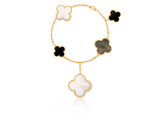 Van Cleef & Arpels Браслет Magic Alhambra, 5 мотивов