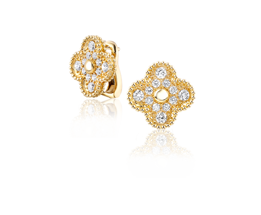 Van Cleef & Arpels Серьги Vintage Alhambra