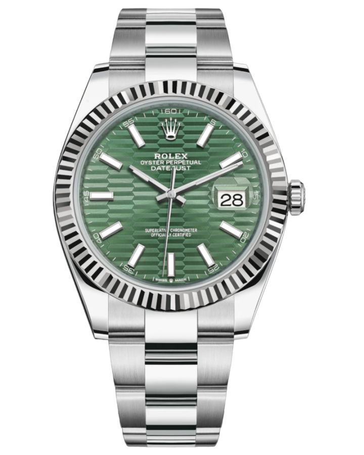 Часы Rolex Datejust 41mm Steel and White Gold 126334-0029