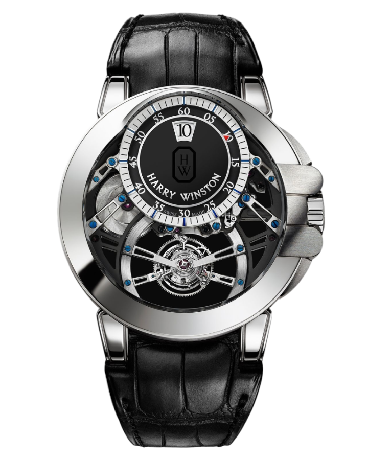 Часы Harry Winston Ocean Tourbillon Jumping Hour OCEMTJ45WW001