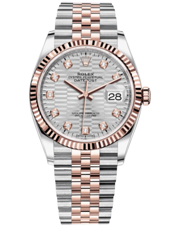 Часы Rolex Datejust 36mm Steel and Everose Gold 126231-0039