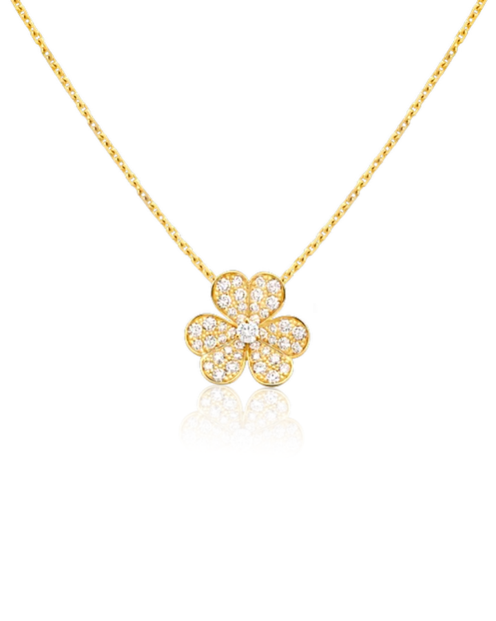 Колье Van Cleef & Arpels Frivole pendant small model VCARP2V100