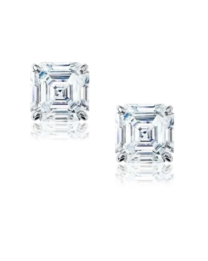 Серьги No name DIAMOND EARRINGS 1.01 - 1.01 CT J/VS1 (GIA)