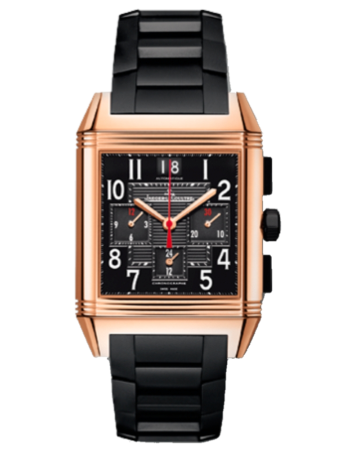 Часы Jaeger LeCoultre Jaeger-LeCoultre Reverso Squadra Chronograph GMT Black 7012671