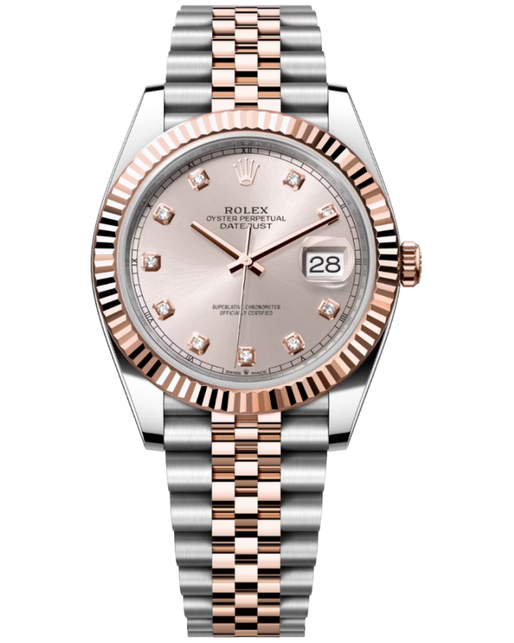 Rolex DateJust 41 mm Steel and Everose gold 126331 0008