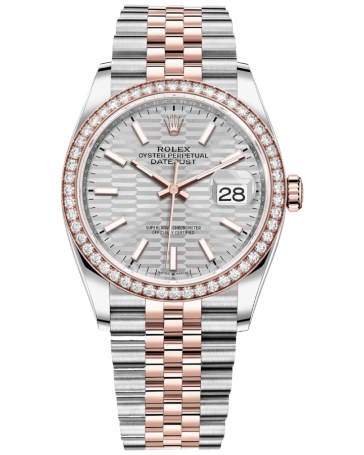 Часы Rolex Datejust 36mm Steel and Everose Gold 126281RBR-0021