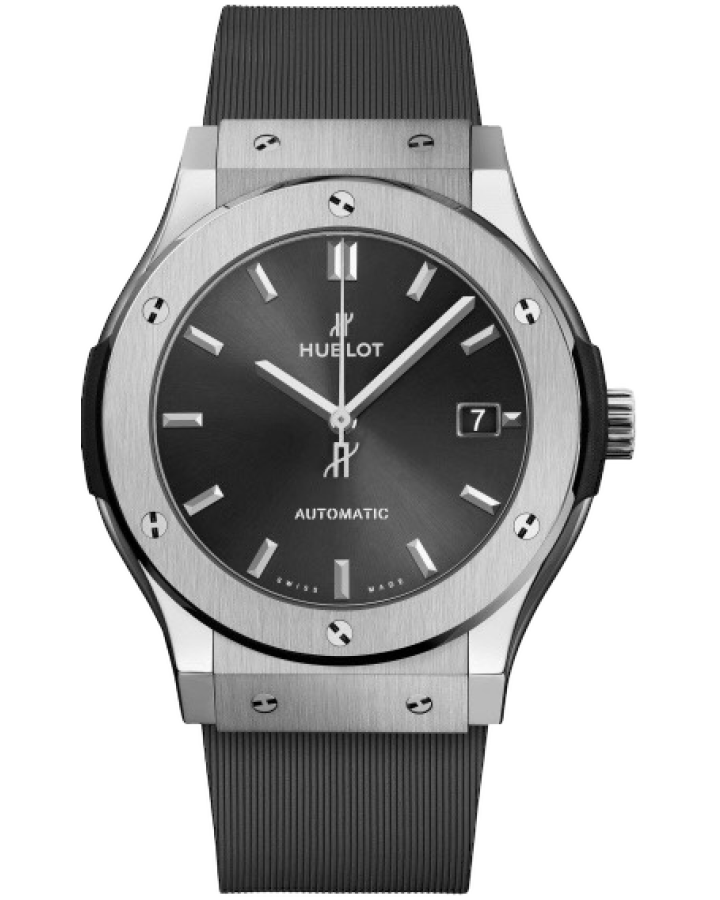 Часы Hublot Classic Fusion Titanium Racing Grey 45 mm 511.NX.7071.RX