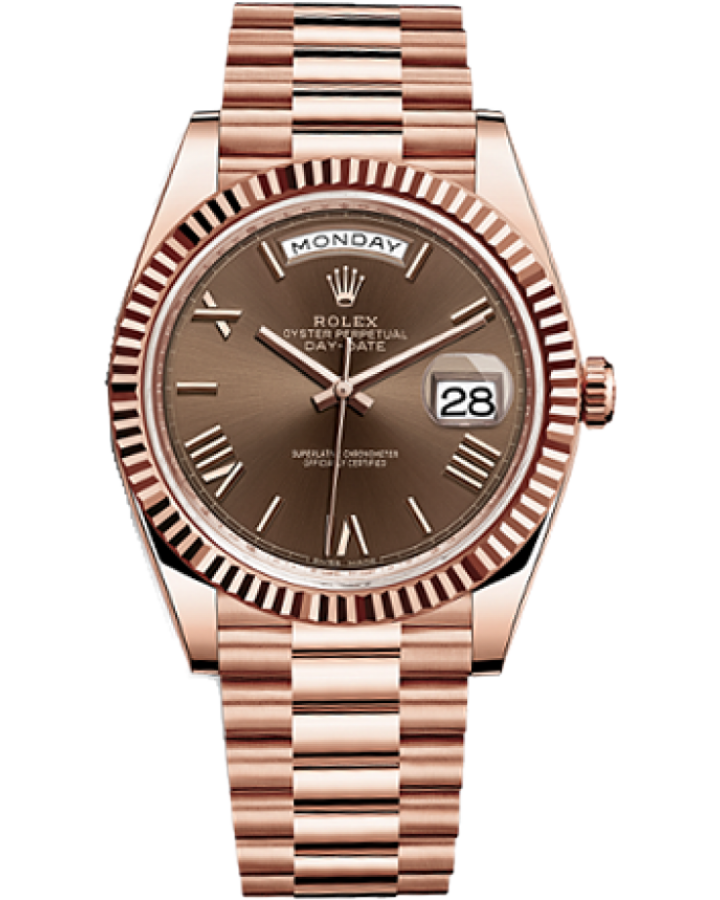 Часы Rolex DAY-DATE 40 MM EVEROSE GOLD