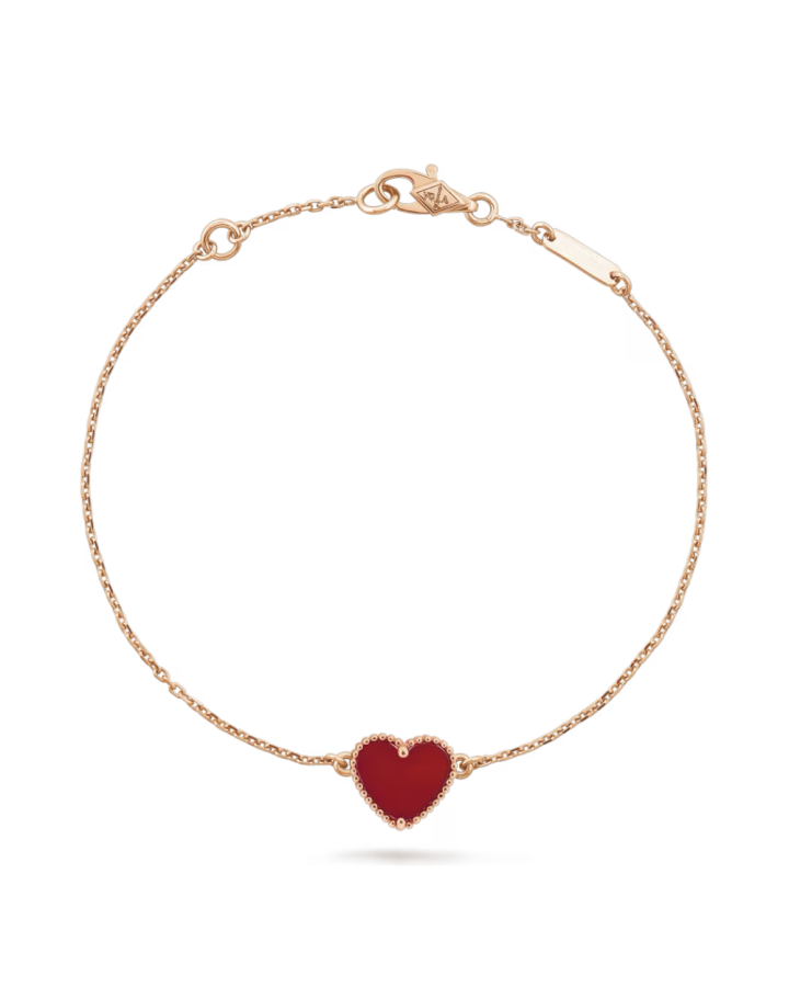 Браслет Van Cleef & Arpels Sweet Alhambra heart bracelet VCARN59L00