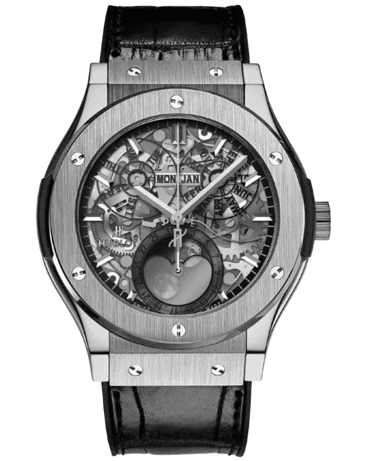 Часы Hublot Classic Fusion Aeromoon Titanium 517.NX.0170.LR