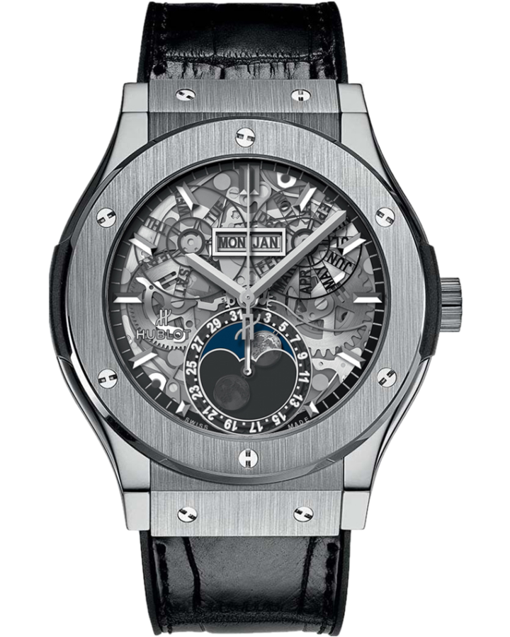 Часы Hublot CLASSIC FUSION AEROFUSION MOONPHASE TITANIUM