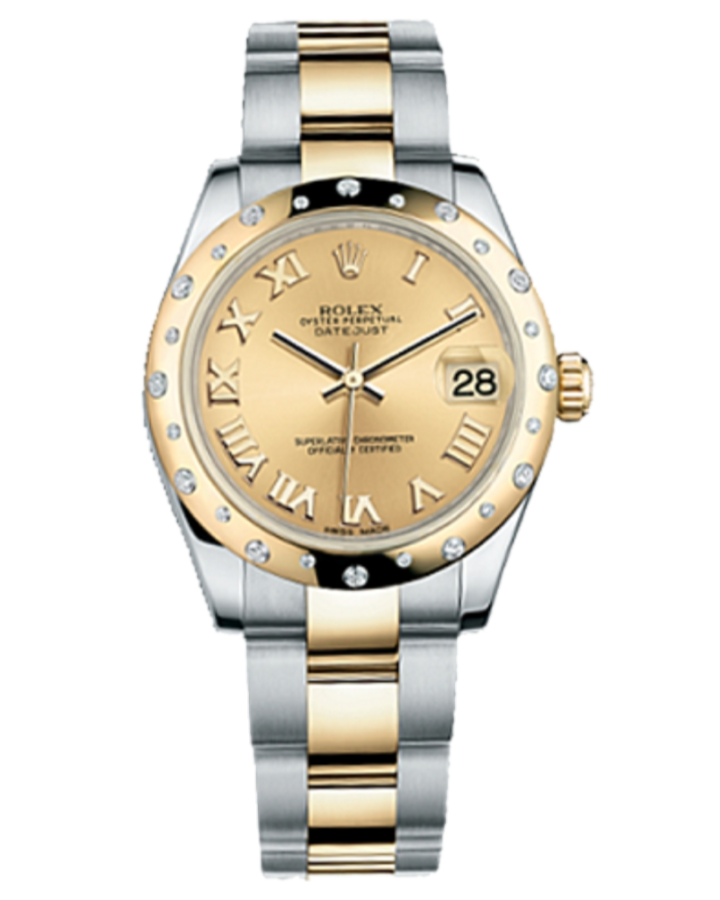 rolex datejust 31mm gold