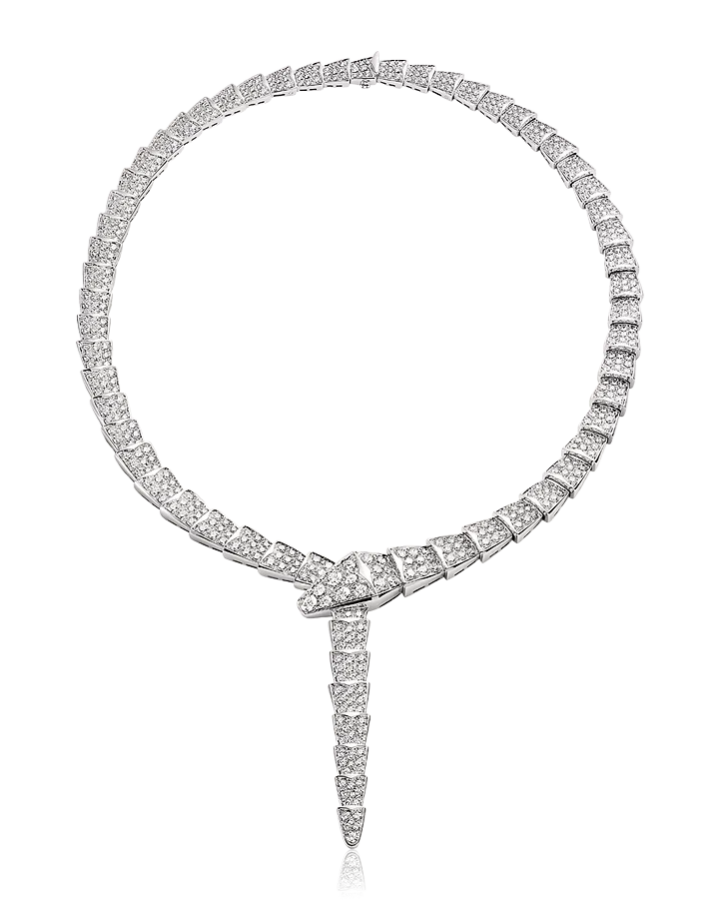 Колье BVLGARI Serpenti Viper Necklace 348165